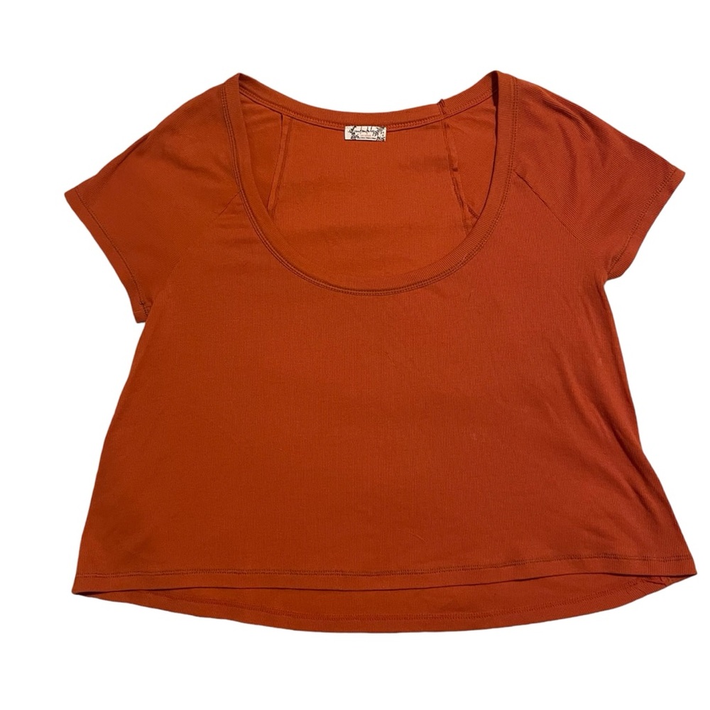 Free People scoop-neck T-shirt